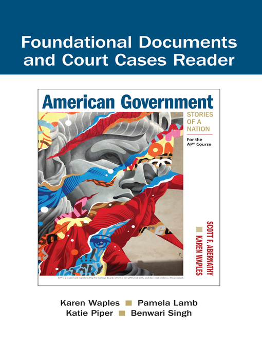 Title details for Document Reader for American Government: Stories of a Nation by Scott Abernathy - Wait list